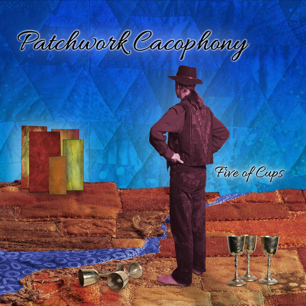 Five of Cups by Patchwork Cacophony